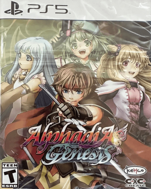 Alphadia Genesis box art for Playstation 5